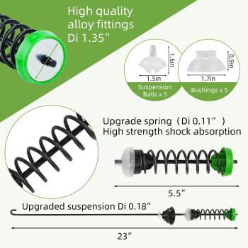 Upgrade W11130362 Washer Suspension Kit By Pandeels Fit For Wtw5000Dw2 Mvwx655Dw1 Suspension Rod Replace W10594080 W10735786