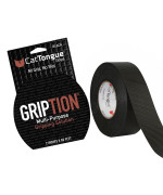 Cattongue Grips Nonslip Grip Tape Heavy Duty Waterproof Tape For Indoor Outdoor Use Nonabrasive Grip Tape For Commercial