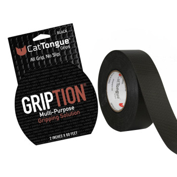 Cattongue Grips Nonslip Grip Tape Heavy Duty Waterproof Tape For Indoor Outdoor Use Nonabrasive Grip Tape For Commercial