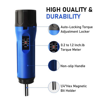 Goyojo Preset Torque Screwdriver 0212 Nm 1771062 Inlbs 14 Drive Torque Wrench Screwdriver Set For Maintenance Tool