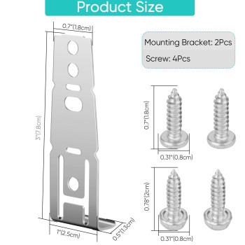 2 Pcs Dishwasher Mounting Bracket Wd01X21740 Dishwasher Bracket Compatible With Ge Hotpoint Replaces Wd01X10598 Gehwd01X2174