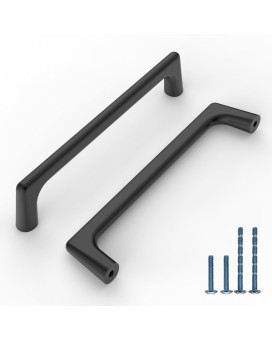 9Build 10 Pack Matte Black Cabinet Pulls 5 Inch Kitchen Cabinet Handles Cabinet Hardware Kitchen Handles For Cabinets Cupboard H