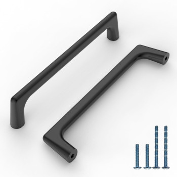 9Build 10 Pack Matte Black Cabinet Pulls 5 Inch Kitchen Cabinet Handles Cabinet Hardware Kitchen Handles For Cabinets Cupboard H