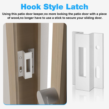 Patio Sliding Door Keeperhook Style Latche 2124 Latch Lock Replacement Pella Micron 1200 Series Viking Doors And Other Sliding