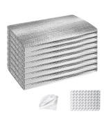 Garage Door Insulation Kit 8P Double Bubble Window Heat Insulation Panels 6Mm 24 X 48 Reflective Aluminum Foil Summerwinte