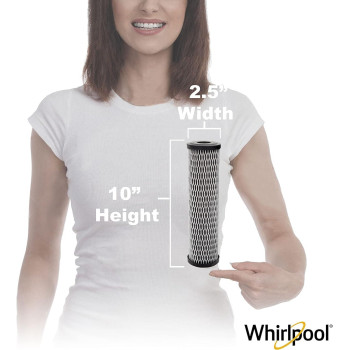 Whirlpool Cto Carbon Wrap Water Filter Whkfwhwc Full Case Of 24 Filters Nsf Certified 5Micron Reduces Sediment Chlorine Tas