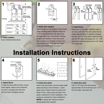 78 Bypass Closet Door Ball Bearing Hangers Fit Acmecoxatlasstanleynational Doublej Tracks Front 14 Back 12 Offs