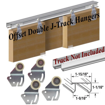 78 Bypass Closet Door Ball Bearing Hangers Fit Acmecoxatlasstanleynational Doublej Tracks Front 14 Back 12 Offs