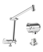 Matework 16 Inch Adjustable Shower Extension Arm With Diverter G12 Universal Thread Rain Shower Head Extension Arm Shower Ext