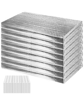 8P Garage Door Insulation Panels Kit 024 Thick Double Bubble Reflective Aluminum Foil Sheet Thermal Insulation Shield With 120