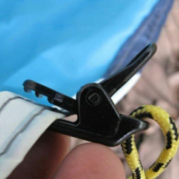 Tgpiao 20Pcs Tarp Clips Heavy Duty Lock Grip Tent Awning Clamp For Tarp