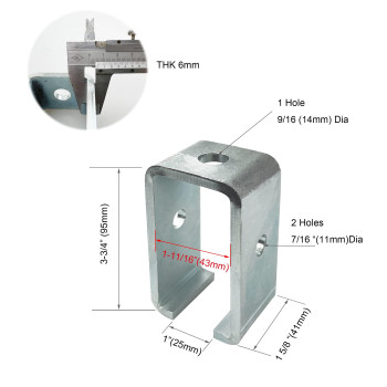 Channel Trolley Track Hanger Bracket For Unistrut Strut Channel 158 Intermediate Support Hange Bracket For All 158 Channe