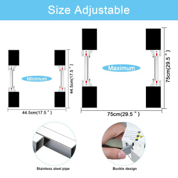 Kiss Core 29 Inch Washer Dryer Stacking Kit Universal Stacking Kit For Washer And Dryer Adjustable 292827262524