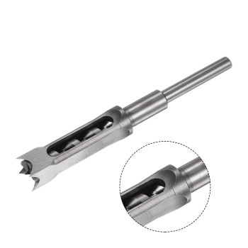 Uxcell Square Hole Drill Bit 78 Highcarbon Steel Hollow Chisel Mortise Power Tool For Woodworking