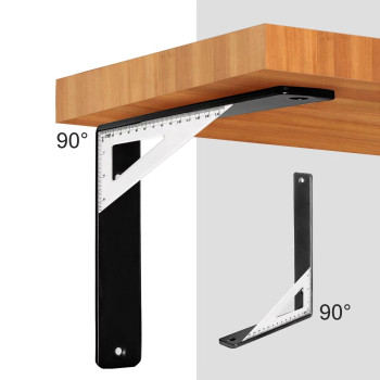 Heavy Duty Shelf Bracket 12 Inch For Diy Floating Shelves 15 Inch Thick L Brackets For Shelves Max Load 150 Lbs 6 Pack 12