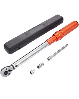 Vevor Torque Wrench 38Inch Drive Click Torque Wrench 1080Ftlb14110Nm Dualdirection Adjustable Torque Wrench Set Mecha