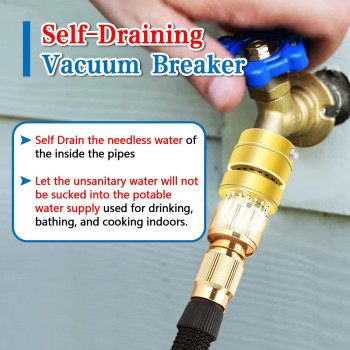 Fine Thread Vacuum Breaker Pk1390 1116 Fine Thread Female No Lead Brass Selfdraining Vacuum Breaker Hose Bib Vacuum Break