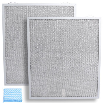 S99010430002 Range Hood Filter 1534 X 1378 X 38 2 Pack Aluminum Mesh Grease Range Hood Filter Compatible With Broan