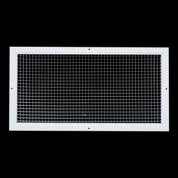 Fits 24X12 And 12X24 Duct Opening Aluminum Eggcrate Return Air Grille Low Noise High Air Flow Rust Proof Vent Cover Grill