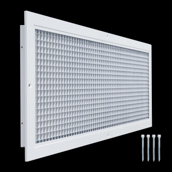 Fits 30X10 And 10X30 Duct Opening Aluminum Eggcrate Return Air Grille Low Noise High Air Flow Rust Proof Vent Cover Grill