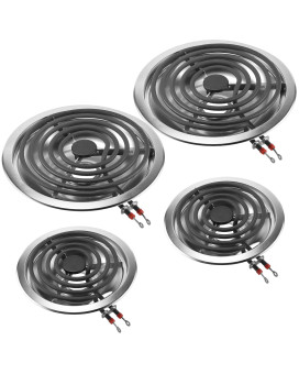 31604841463160484138 Silver Electric Stove Burner Drip Pans And Electric Stove Burner Replacement Mp21Ya88 Mp15Ya6