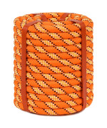 Double Braid Arborist Rope Orange12 In X 150 Ft Arborist Rigging Polyester Rope 48 Strand Rope Swing For Tree Bull Rope For