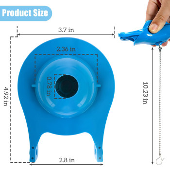 Vrss 3Inch Opening Rubber Toilet Flappers Replacement Fit 3 Inch Outlet Pipe Opening Flush Valves Toilets Compatible With Gerb