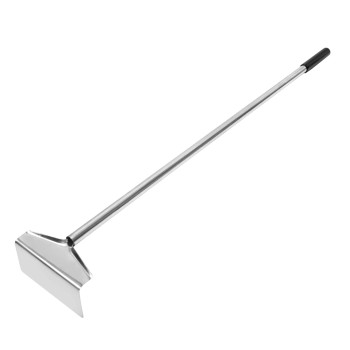 Mydracas Coal Rake Grill Ash Tool Bbq Charcoal Rake Stainless Steel Ash Rake For Pizza Oven 32 Inches