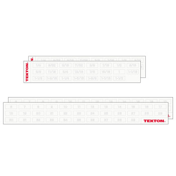 Tekton Stubby And Standard Length Combination Wrench Set With Modular Wrench Organizer 71Piece 14114 In 632 Mm Wcb9