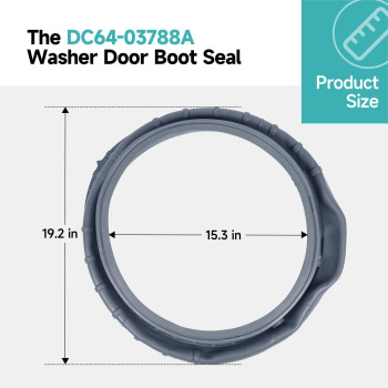 Dc6403788A Washer Door Boot Seal For Samsung Washer Door Diaphragm Replacement Part 4959290 Ap6884238 Ps12720638 Eap12720638