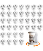 Honoson 36 Pcs Self Adhesive Caster Wheels Appliance Rollers Appliance Sliders For Kitchen Appliances 360 Swivel Universal Wheel