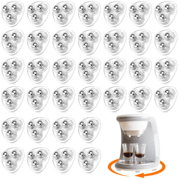 Honoson 36 Pcs Self Adhesive Caster Wheels Appliance Rollers Appliance Sliders For Kitchen Appliances 360 Swivel Universal Wheel