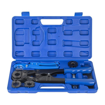 Efield Pex Crimping Tool Kit 12 Inch 34 Inch And 1 Inch For Pex Copper Crimp Rings With Pex Pipe Cutter Gonogo Gauge Me