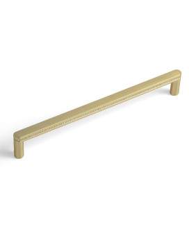 Gooki 6 Pack 7 916 Luxury Brushed Brass Cabinet Pulls With Crystal Accents Enhance Your Space With Opulence Exquisite El