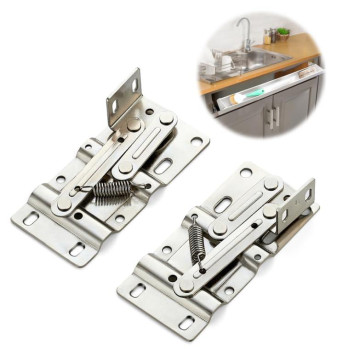 Ravinte 1 Pair Tip Out Tray Hinges Kitchen Cabinet Hinges Self Closing Cabinet Door Hinges Kitchen Cabinet Door Satin Nickel Dur