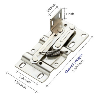 Ravinte 2 Pair Tip Out Tray Hinges Kitchen Cabinet Hinges Self Closing Cabinet Door Hinges Kitchen Cabinet Door Satin Nickel Dur