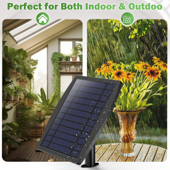 Ipow Upgrade 12 Timer Modes Supports 30 Pots 100 Antisiphoning Solar Irrigation System Automatic Watering System For Balcony