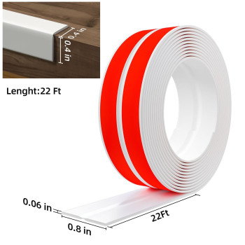 Pluden Wall Corner Protector Peel And Stick Wall Trim Molding Self Adhesive Wall Corner Guardedge Protector Inside Outside