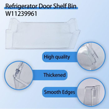 Eifelgold 1 Piece W11239961 Refrigerator Replacement Shelves Whirlpool Refrigerator Door Shelf Fits For Whirlpool Sidebyside R