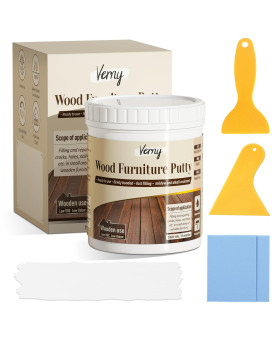 Verny Wood Filler Wood Putty For Repairing Wood Scratches Water Resistant Carrying Tool Easy To Use Quick Drying Wood Filler