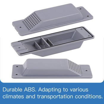 Hoazhoald Shipping Container Air Vent Kit Heavy Duty Shipping Container Accessories Cross Flow Ventilation Kit Reduce Heat Humid