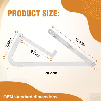 551 Attic Ladder Spreader Hinge Arms Compatible With Werner Models Mk 1 Thru Mk 3 A2208 A2210 A2508 A2510 W2208 W2210 W2508 W2