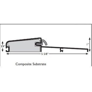 Heavy Duty Aluminum Outdoor Swing Threshold For Residential And Commercial Use Easy To Install Wheater Proof Durability Easy To