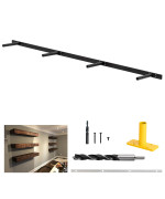 Firmetal Heavy Duty Floating Shelf Bracket 53 Inch Hidden Shelf Bracket For Mantel And Shelving Max Load 200 Lbs If Mounted On