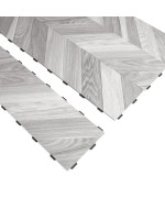 Art3D Interlocking Luxury Vinyl Flooring Tile Wood Floor Plank For Kitchen Bathroom Waterproof Antislip Wearresistant Re