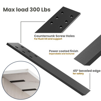 Batoda 10 Countertop Support Brackets 4 Pcs For Granite Heavy Duty L Shelf Bracket Wall Mounted Support For Diy Open She