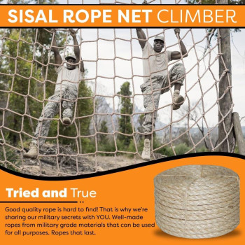 Stixon Twisted Sisal Rope 100 X 14 Sisal Twine Multipurpose Rope For Cat Scratcher Diy Projects Gardening Arts Cra