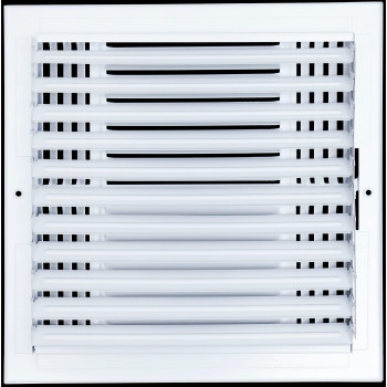 2 Pack Fits 12X12 Duct Opening 4 Way Steel Air Supply Diffuser By Handua Register Vent Cover Grill For Sidewall And Ceiling