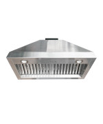 Fh Fohome 30 Inch Builtin Range Hood 4Speed 610 Cfm Super Quiet Stainless Steel Range Hood Internal Motor Adjustable Lights