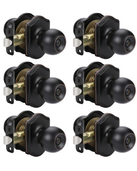 Goldenwarm Oilrubbed Bronze Door Knobs Interior Bronze Interior Door Knobs Classic Decorative Interior Privacy Bedroom Bronze